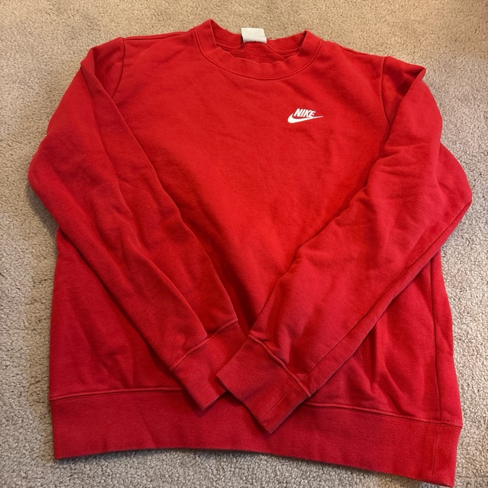Nike Women’s Red Crewneck